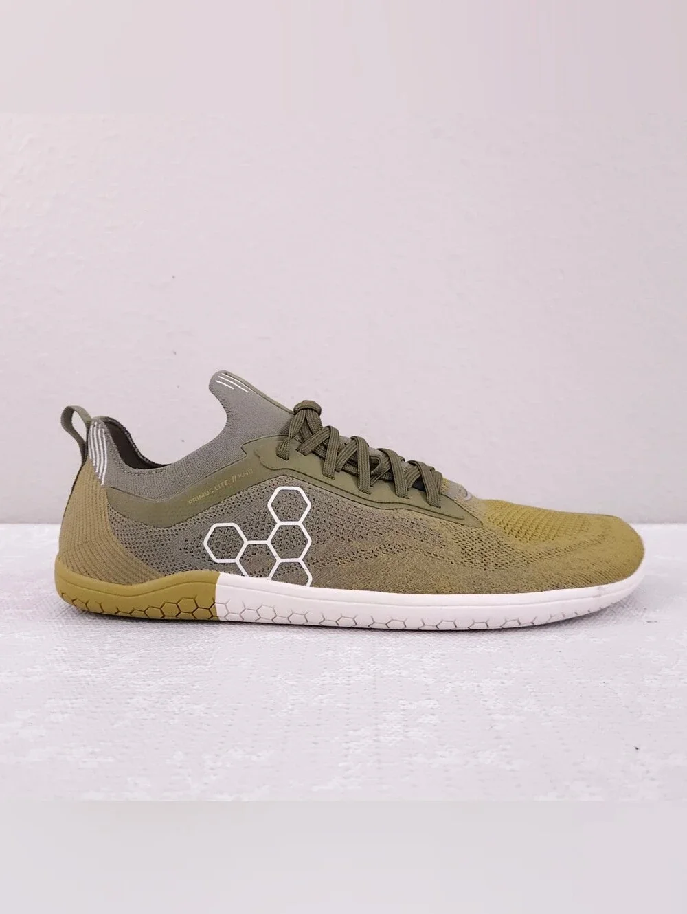 VivoBarefoot Primus Lite Knit Men's US 10 Forest Green Barefoot Athletic Sneaker